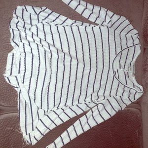 Long sleeve striped woman’s shirt